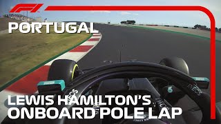 Lewis Hamiltons Pole Lap  2020 Portuguese Grand Prix  Pirelli [upl. by Nairdna]