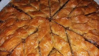 Bakllavë e Shpejt  Traditional Baklava recipe  Baklavaları  بقلاوة baqlāwa [upl. by Nihi]