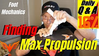 Q amp A for The 16  Explaining Max Propulsion Foot Mechanics  billhartmanptcom [upl. by Guyer]