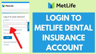 MetLife Dental Login  How to Sign into Metdental Provider Account in 2023 [upl. by Arraeic502]