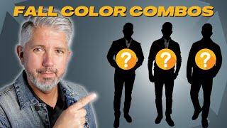 5 INCREDIBLE Color Combos For Fall  Mens Fashion  40 Over Fashion [upl. by Thurlow942]