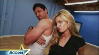 Week 9 Rehearsal Interview  Erin Andrews amp Maksim Chmerkovskiy [upl. by Auqinihs]