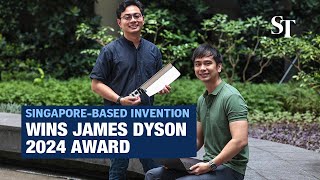 Singaporebased inventors win James Dyson 2024 award for sustainability [upl. by Grannia]