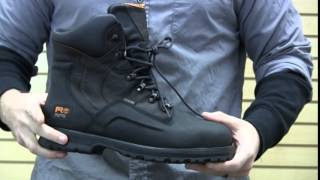 Timberland Powerwelt Waterproof Steel Toe Boot 53539 [upl. by Arch]