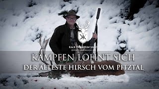 Kämpfen lohnt sich  Atemberaubende Bergjagd auf den ältesten Hirsch im Pitztal auf dem Dach Tirols [upl. by Aisenat]