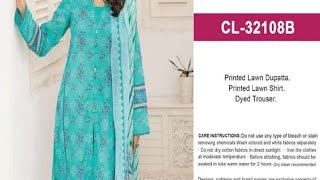 Gul Ahmed 💯 Lawn 3 Piece2600 Call 03221765684 [upl. by Asyla]