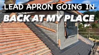 Installing The Lead Front Apron And Soakers To My Dormer WORKING ON MY OWN HOUSE EPISODE 3 [upl. by Notned]