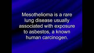 Davis amp Main Mesothelioma Commercial [upl. by Remington]