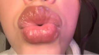 Fast and chaotic ASMR Upclose kisses for tingles and sleep😚💋 [upl. by Annahgiel]