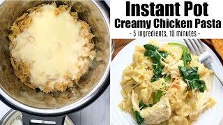 Instant Pot Chicken Pasta [upl. by Htrag]