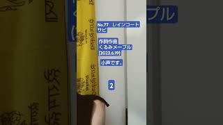 🩵レインコート・サビ⭐作詞作曲くるみメープル自作曲 50代主婦急に自作曲作れる様になった 弾き語り 50代音楽 50代ギター オリジナル曲 音楽知識ゼロ [upl. by Fredkin]