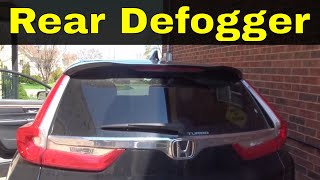 How A Rear Defogger Works On A CarEASY Explanation [upl. by Sabino335]