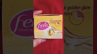 Gold fem cream bleach review special golden glow in 15 mins skincare bleach ytshorts viralvideo [upl. by Fancie]