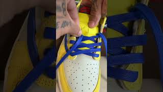 How To Lace Jordan 1 Low Clean [upl. by Yorgos]