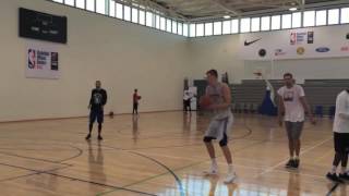 Dirk Nowitzki and Kristaps Porzingis Workout in South Africa [upl. by Tare]