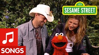 Sesame Street Sugarland and Elmo Sing About Songs [upl. by Hgielyak]