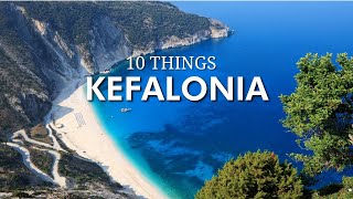 Top 10 Things To Do in Kefalonia Greece [upl. by Akselaw]