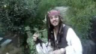 Captain Jack Sparrow at Disneyland [upl. by Solana]