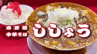 千葉県柏市【ラーメンししょう】麻婆麺とチャーハンはご飯のおかず [upl. by Berwick]