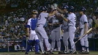 Mattingly hits fourth grand slam of season [upl. by Emsoc938]