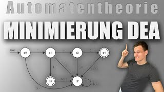 Automatentheorie Minimierung eines DEA [upl. by Griffith]