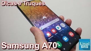 Samsung Galaxy A70  dicas e truques tops [upl. by Marcille]