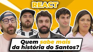 REACT será que GANHEI o QUIZ DO SANTOS no CAMISA 21 [upl. by Eimmas]