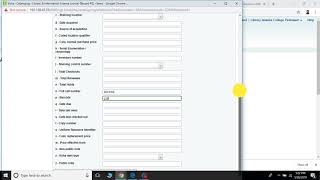 3 How to make serial entry in koha [upl. by Kalk]