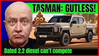 Kia Tasman ute is too gutless to succeed  Auto Expert John Cadogan [upl. by Anaihk]