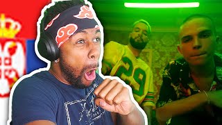 THEY ARE GOING VIRAL AMERICAN REACTS TO SERBIAN RAP  VOYAGE x NUCCI  BALKAN OFFICIAL VIDEO [upl. by Llebanna]