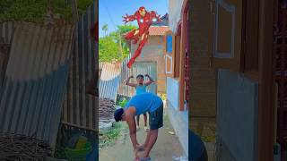 Garena Free Fire sent a chotu Iron Man 😂to my house for brother 🥰 shorts freefireshortstory [upl. by Novihs]