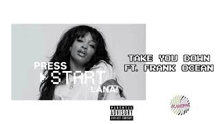 SZA  TAKE YOU DOWN FT FRANK OCEAN  PRESS START LANA 2024 [upl. by Yve]