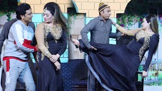 RASHID KAMAL  TASLEEM ABBAS  SONIYA SETHI  FALAK SHER  NEW BEST COMEDY PUNJABI STAGE DRAMA 2024 [upl. by Nyletak649]