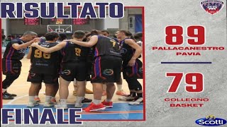 Intervista Post Partita Coach Cristelli RisoScottiPallacanestroPavia1933 vs CollegnoBasket [upl. by Henni553]