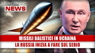 Missili Balistici In Ucraina La Russia Inizia A Fare Sul Serio [upl. by Schechter]