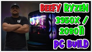 Beefy Ryzen 3950X2080 TI Build [upl. by Valdas]