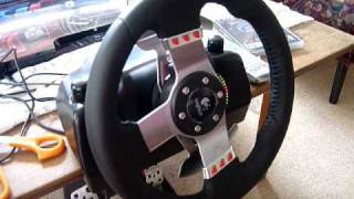 Logitech G27 complete setup  PS3 Limited Edition GT5 [upl. by Vasileior]