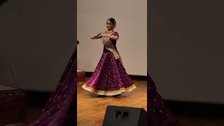 Meghranjani Medhi Kathak Nritya performance at Chandigarh Sector 38 [upl. by Box]