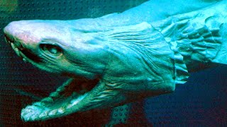 Frilled Shark Facts SHARKS with FREAKY TEETH 🦷 Animal Fact Files [upl. by Aurilia]