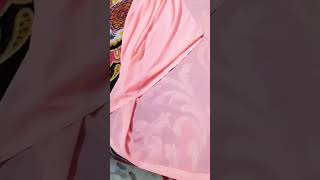 Old Saree Reuse Idea 🥰 Heavy Saree Reuse Idea Old Saree Converted Into Dress  reuse fashion [upl. by Pietra]