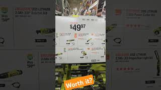 Ryobi sales too expensive or just right ryobitools power diy [upl. by Oakman660]