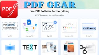 PDFgear Best Free OFFLINE PDF Editor EVER [upl. by Oigile395]