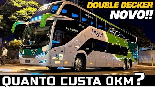 QUANTO CUSTA UM ÔNIBUS DOUBLE DECKER NOVO COMIL CAMPIONE INVICTUS DD SCANIA K410  PRM TURISMO [upl. by Gaul]