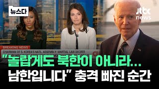 quot놀랍게도 남한입니다quot…전세계 충격 소식 들은 순간 뉴스다  JTBC News [upl. by Hsilgne]