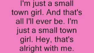 Kellie Pickler Small Town Girl lyrics [upl. by Levy]