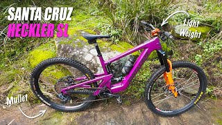 Santa Cruz Heckler SL Test Ride [upl. by Ihpen]