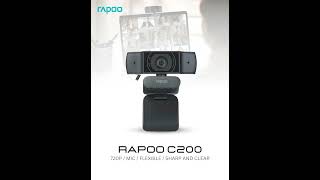 RAPOO C200 Web Camera [upl. by Nnairb210]