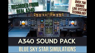 A340 BSS sound pack promo [upl. by Mail]