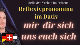 Reflexive Verben im Dativ A1 A2 B1 B2 deutschonline [upl. by Hnid426]