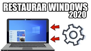 COMO RESTAURAR WINDOWS A MODO FABRICA EN CUALQUIER PC  Sin perder Archivos UPDATE 2021 [upl. by Roselia589]